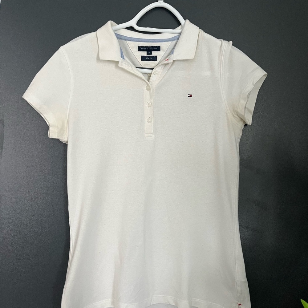 Tommy Hilfiger Women's White Polo